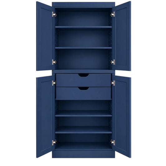 Simonez Tall Freestanding Bathroom Storage Cabinet with Drawers