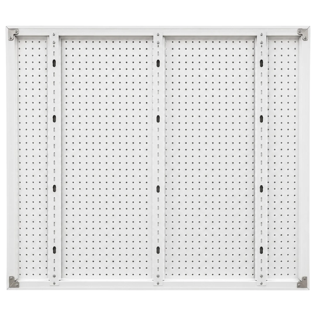 Simonez Wall Organization White Pegboard Wall Storage Organizer